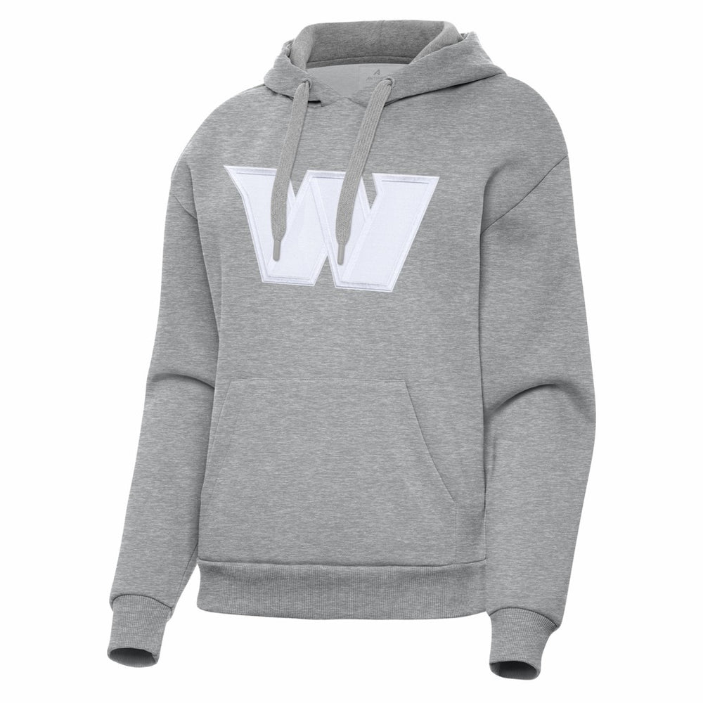 Washington Commanders Antigua Women's Victory Pullover Hoodie - Heather Gray online