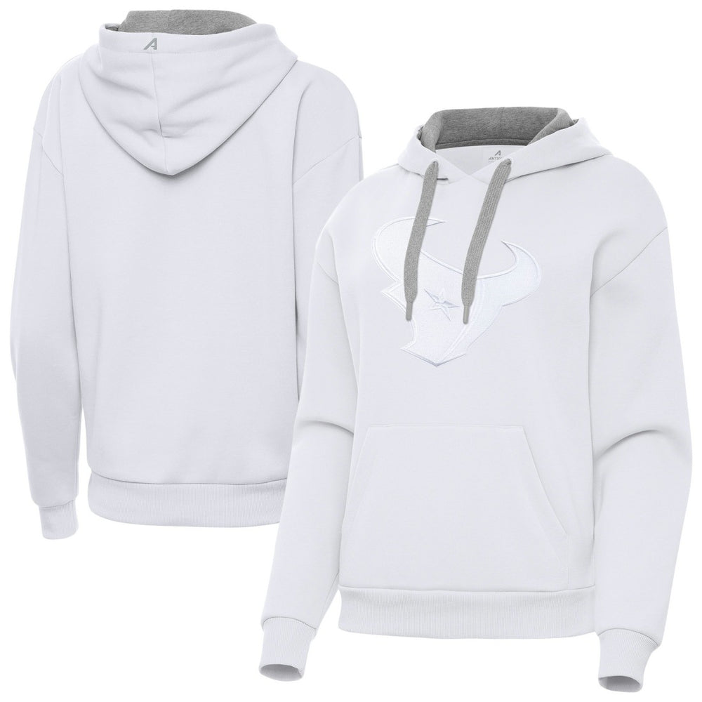Houston Texans Antigua Women's Victory Pullover Hoodie - White sale