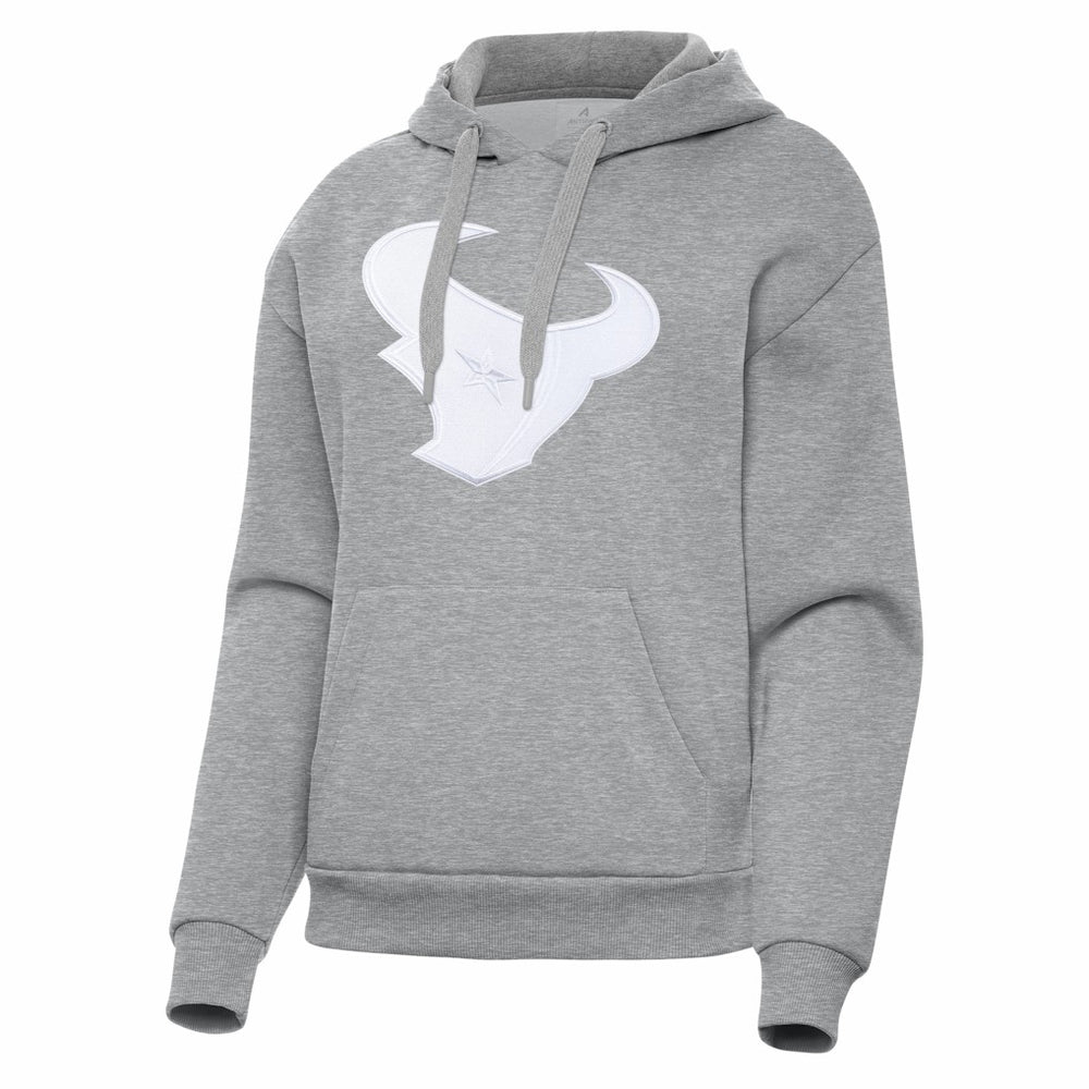 Houston Texans Antigua Women's Victory Pullover Hoodie - Heather Gray online