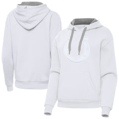 Indianapolis Colts Antigua Women's Victory Pullover Hoodie - White sale