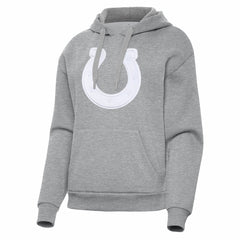 Indianapolis Colts Antigua Women's Victory Pullover Hoodie - Heather Gray sale