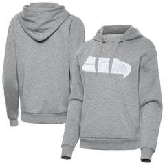 Seattle Seahawks Antigua Women's Victory Pullover Hoodie - Heather Gray online
