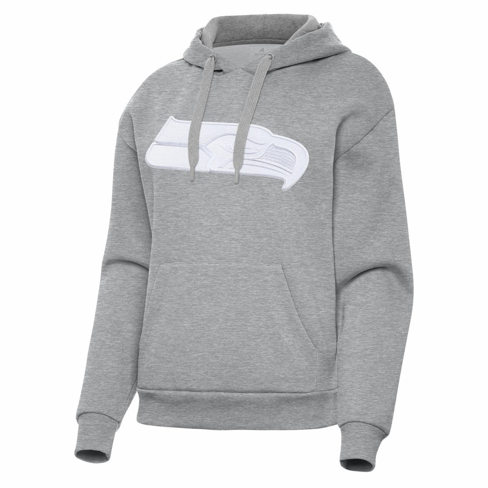 Seattle Seahawks Antigua Women's Victory Pullover Hoodie - Heather Gray online