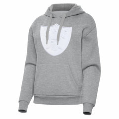 Las Vegas Raiders Antigua Women's Victory Pullover Hoodie - Heather Gray online