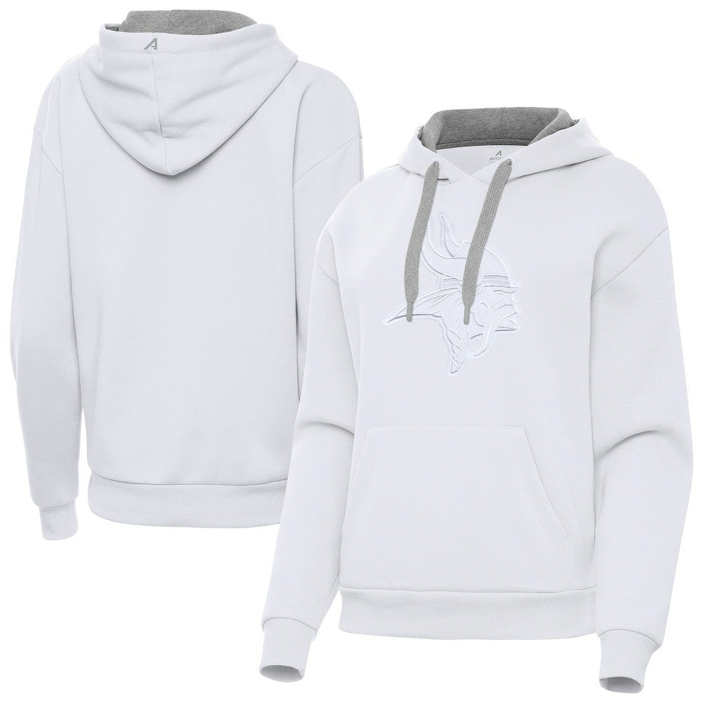 Minnesota Vikings Antigua Women's Victory Pullover Hoodie - White outlet