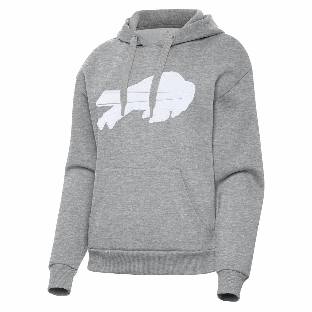 Buffalo Bills Antigua Women's Victory Pullover Hoodie - Heather Gray online
