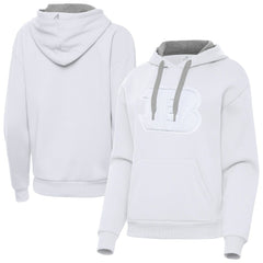 Cincinnati Bengals Antigua Women's Victory Pullover Hoodie - White on sale
