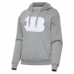 Cincinnati Bengals Antigua Women's Victory Pullover Hoodie - Heather Gray online