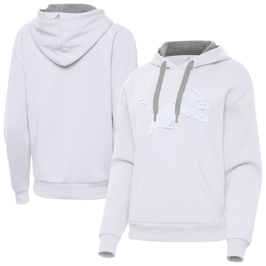 Detroit Lions Antigua Women's Victory Pullover Hoodie - White for sale