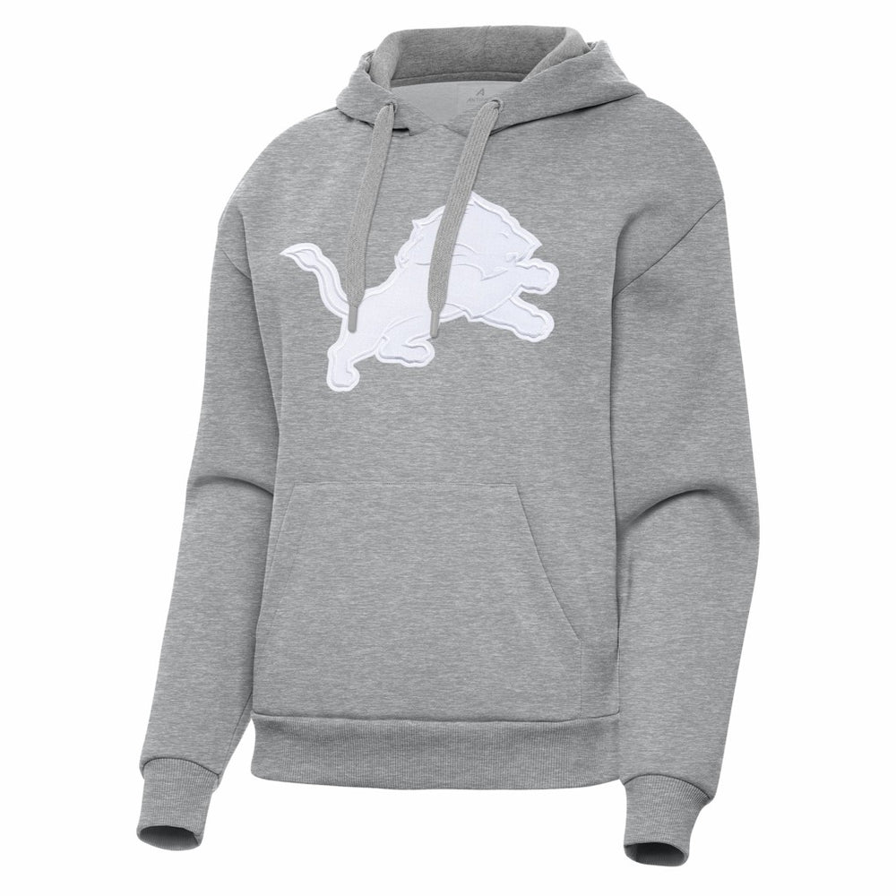 Detroit Lions Antigua Women's Victory Pullover Hoodie - Heather Gray online