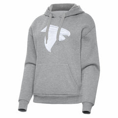 Atlanta Falcons Antigua Women's Victory Pullover Hoodie - Heather Gray outlet