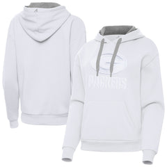 Green Bay Packers Antigua Women's Victory Pullover Hoodie - White discount
