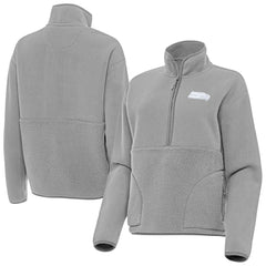 Seattle Seahawks Antigua Women's Figure Half-Zip Sweatshirt - Gray online