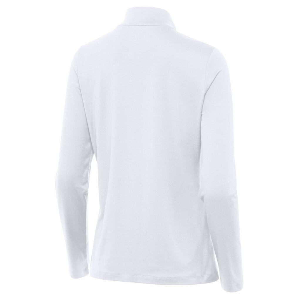 Indianapolis Colts Antigua Women's Reprocess Quarter-Zip Top - White discount