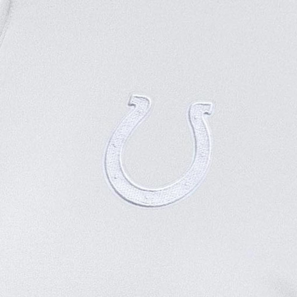 Indianapolis Colts Antigua Women's Reprocess Quarter-Zip Top - White discount