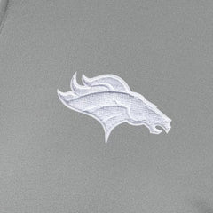 Denver Broncos Antigua Women's Reprocess Quarter-Zip Top - Gray discount