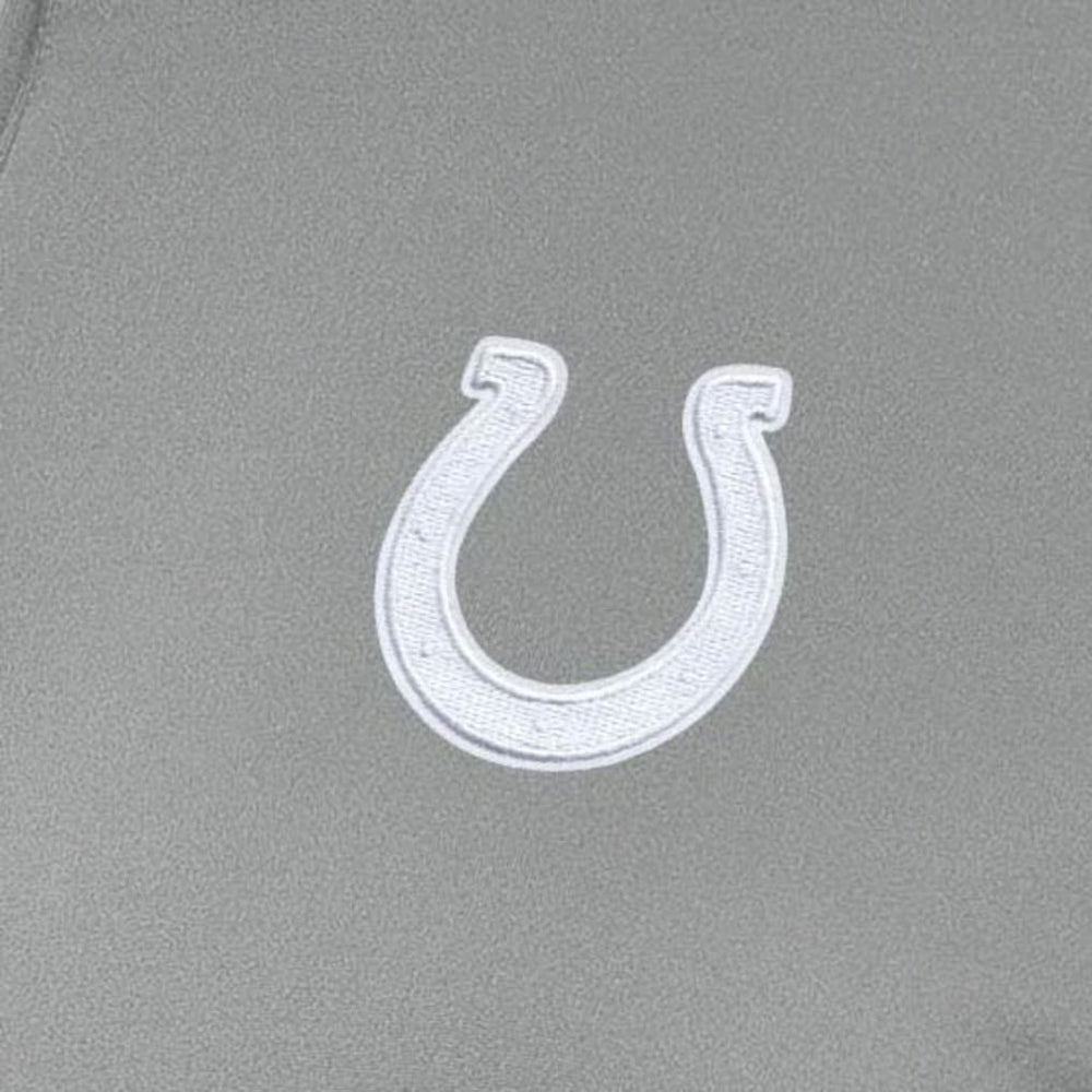 Indianapolis Colts Antigua Women's Reprocess Quarter-Zip Top - Gray discount