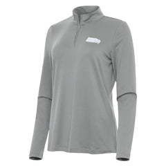 Seattle Seahawks Antigua Women's Reprocess Quarter-Zip Top - Gray online
