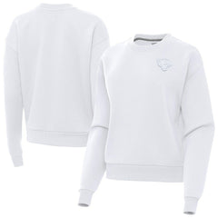 Jacksonville Jaguars Antigua Women's Victory Crew Pullover Sweatshirt - White online