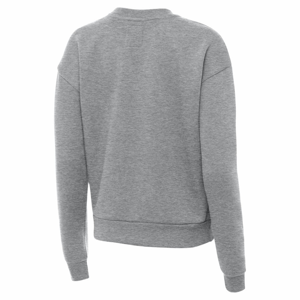 Jacksonville Jaguars Antigua Women's Victory Crew Pullover Sweatshirt - Heather Gray sale