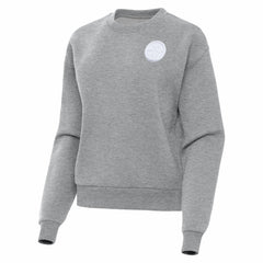 Pittsburgh Steelers Antigua Women's Victory Crew Pullover Sweatshirt - Heather Gray discount