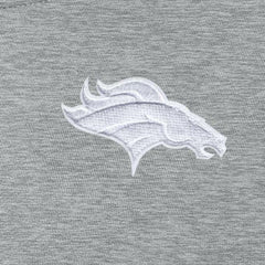 Denver Broncos Antigua Women's Victory Crew Pullover Sweatshirt - Heather Gray online