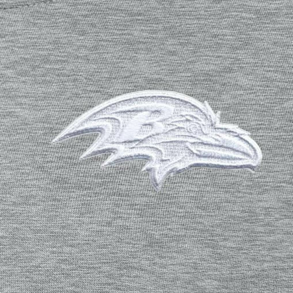 Baltimore Ravens Antigua Women's Victory Crew Pullover Sweatshirt - Heather Gray cheap