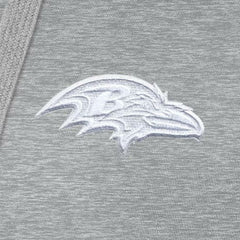 Baltimore Ravens Antigua Women's Victory Pullover Hoodie - Heather Gray discount