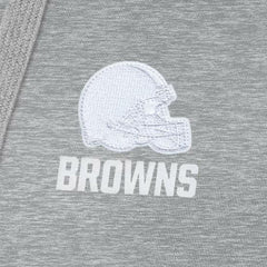 Cleveland Browns Antigua Women's Victory Pullover Hoodie - Heather Gray outlet