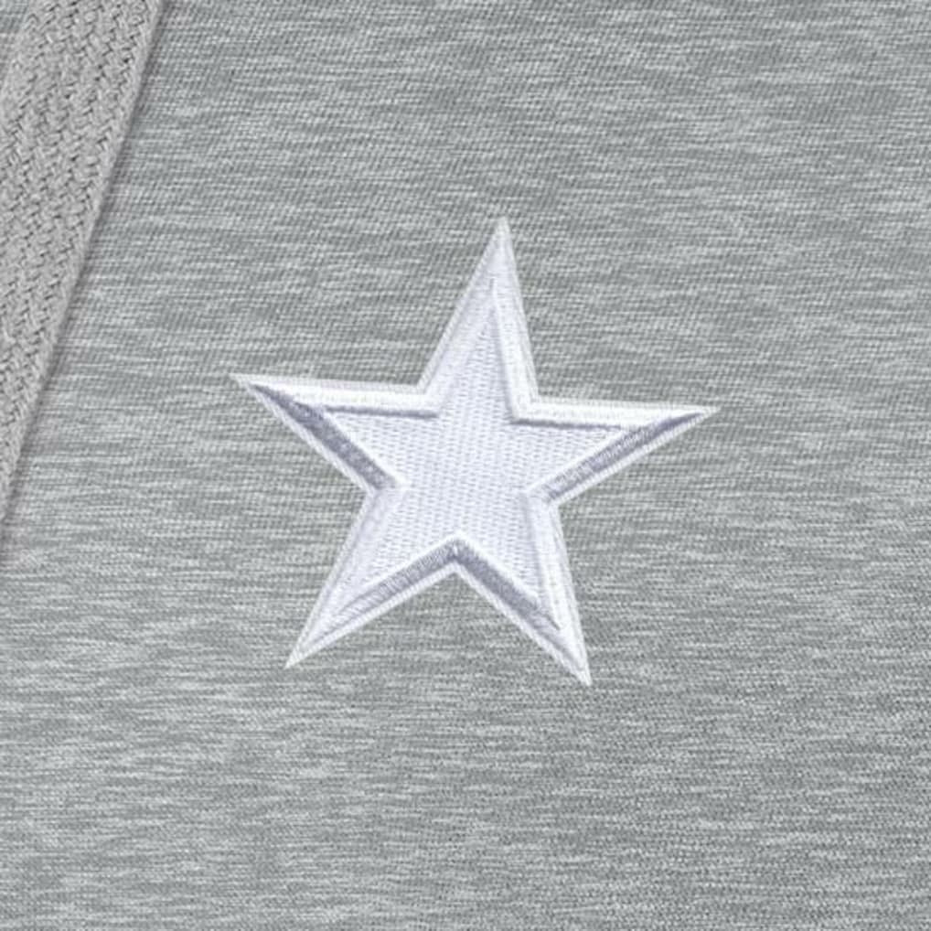 Dallas Cowboys Antigua Women's Victory Pullover Hoodie - Heather Gray on sale