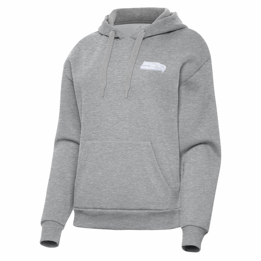 Seattle Seahawks Antigua Women's Victory Pullover Hoodie - Heather Gray outlet
