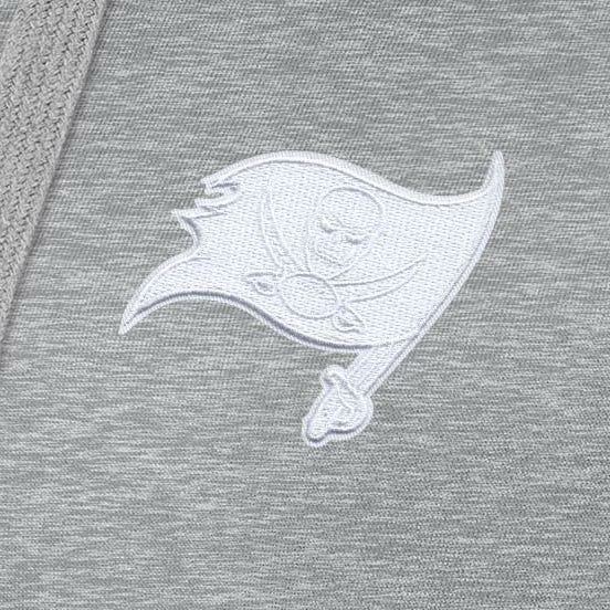 Tampa Bay Buccaneers Antigua Women's Victory Pullover Hoodie - Heather Gray for sale