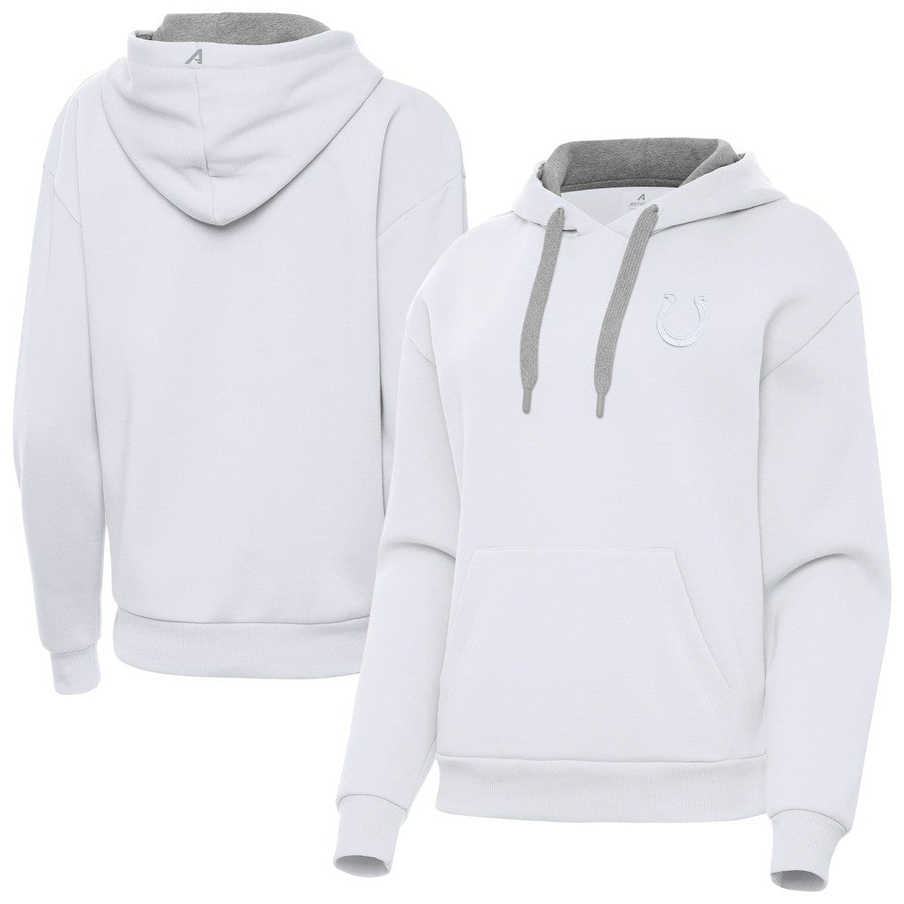 Indianapolis Colts Antigua Women's Victory Pullover Hoodie - White cheap