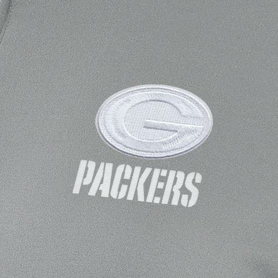 Green Bay Packers Antigua Women's Reprocess Quarter-Zip Top - Gray online