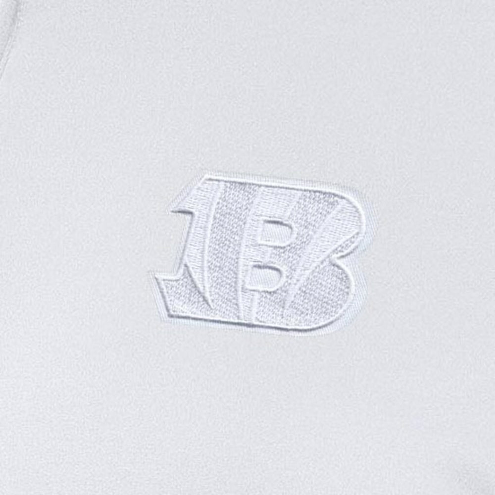 Cincinnati Bengals Antigua Women's Reprocess Quarter-Zip Top - White outlet