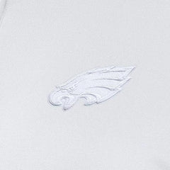Philadelphia Eagles Antigua Women's Reprocess Quarter-Zip Top - White sale