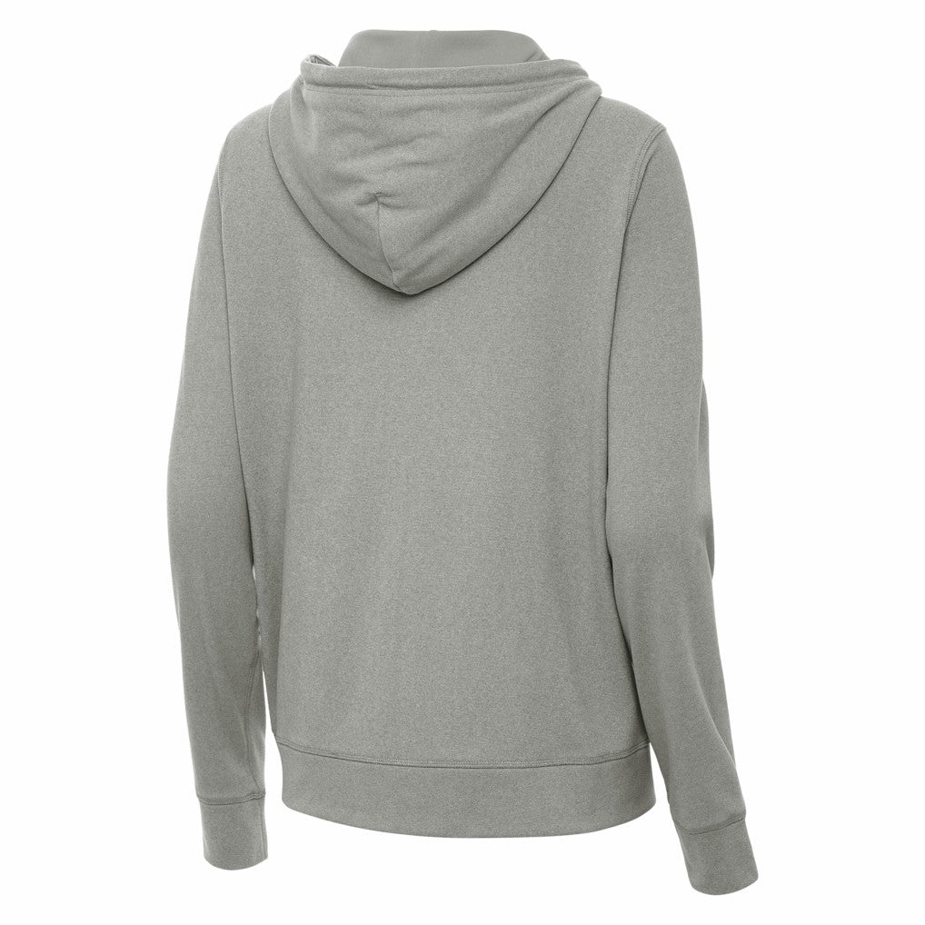 Cincinnati Bengals Antigua Women's Seeker Full-Zip Hoodie Jacket - Heather Gray for sale