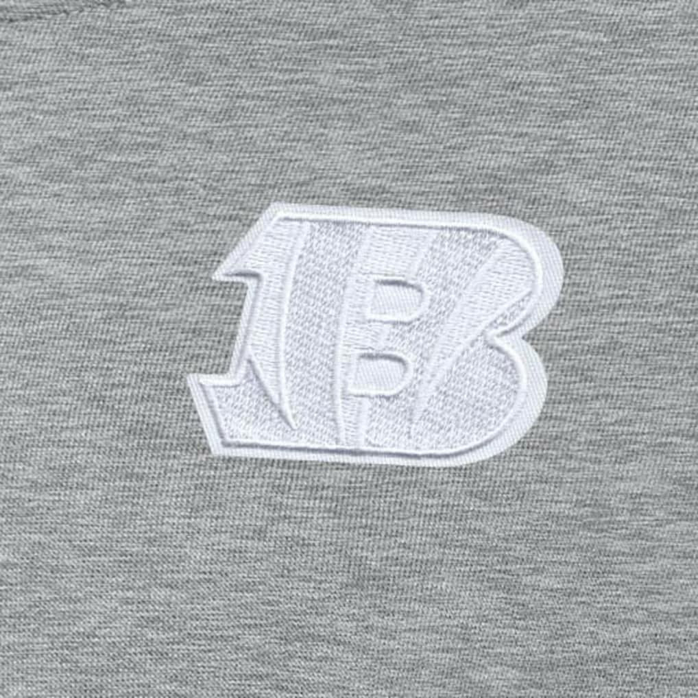 Cincinnati Bengals Antigua Women's Victory Crew Pullover Sweatshirt - Heather Gray cheap