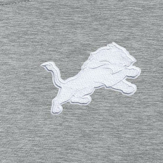 Detroit Lions Antigua Women's Victory Crew Pullover Sweatshirt - Heather Gray discount