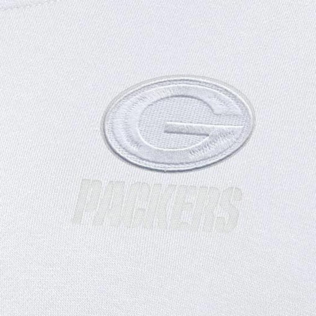 Green Bay Packers Antigua Women's Victory Crew Pullover Sweatshirt - White sale