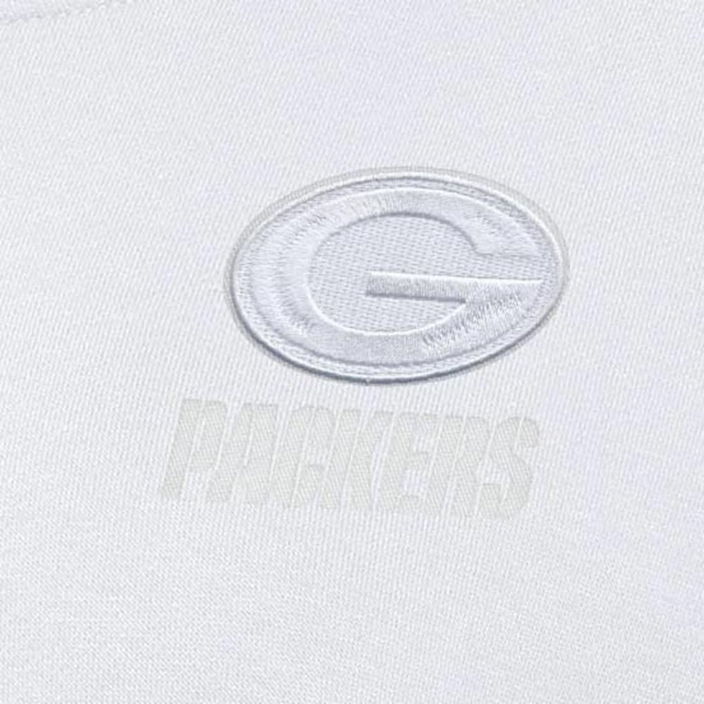 Green Bay Packers Antigua Women's Victory Crew Pullover Sweatshirt - White sale