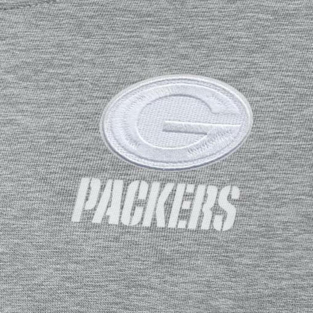 Green Bay Packers Antigua Women's Victory Crew Pullover Sweatshirt - Heather Gray for sale