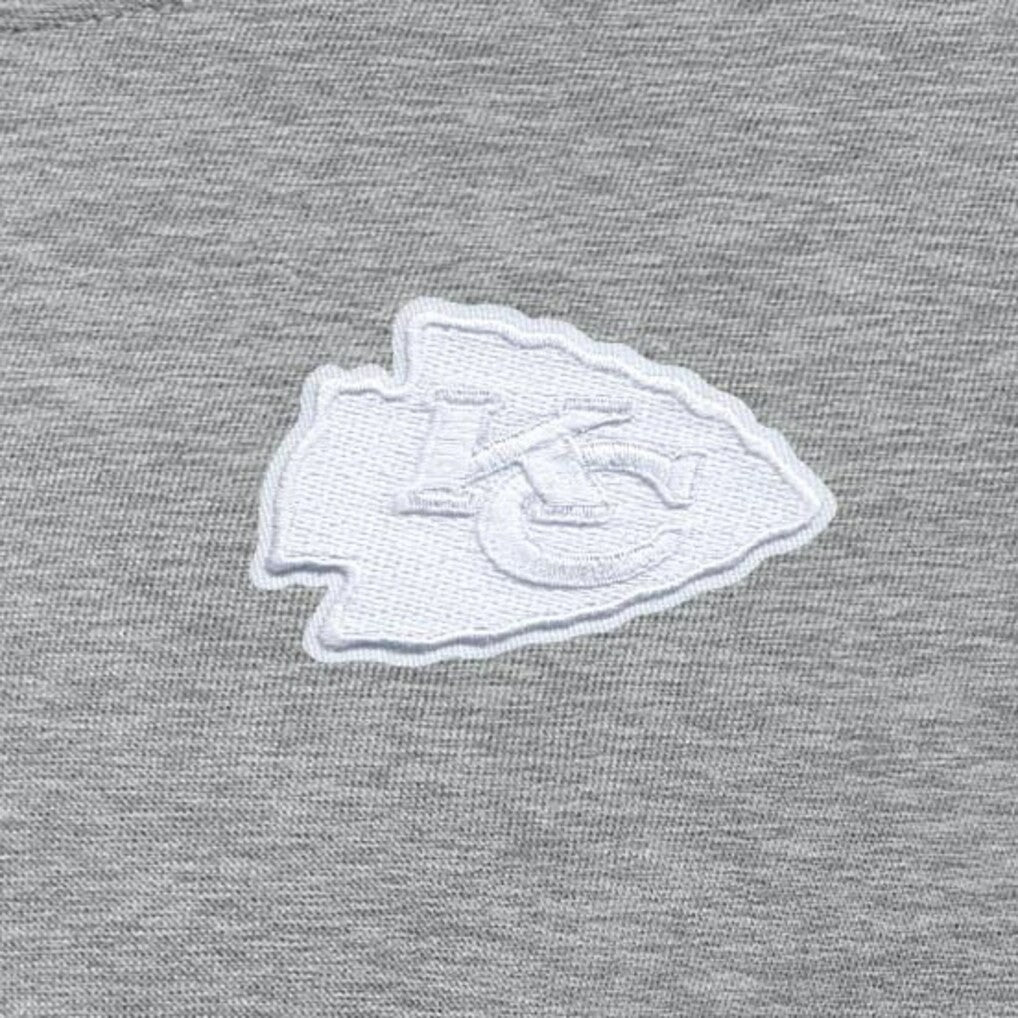 Kansas City Chiefs Antigua Women's Victory Crew Pullover Sweatshirt - Heather Gray outlet