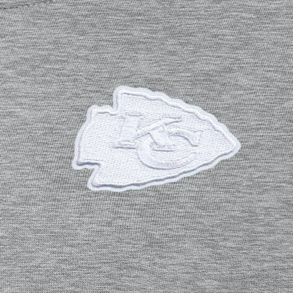 Kansas City Chiefs Antigua Women's Victory Crew Pullover Sweatshirt - Heather Gray outlet