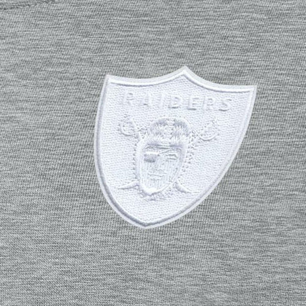Las Vegas Raiders Antigua Women's Victory Crew Pullover Sweatshirt - Heather Gray for sale
