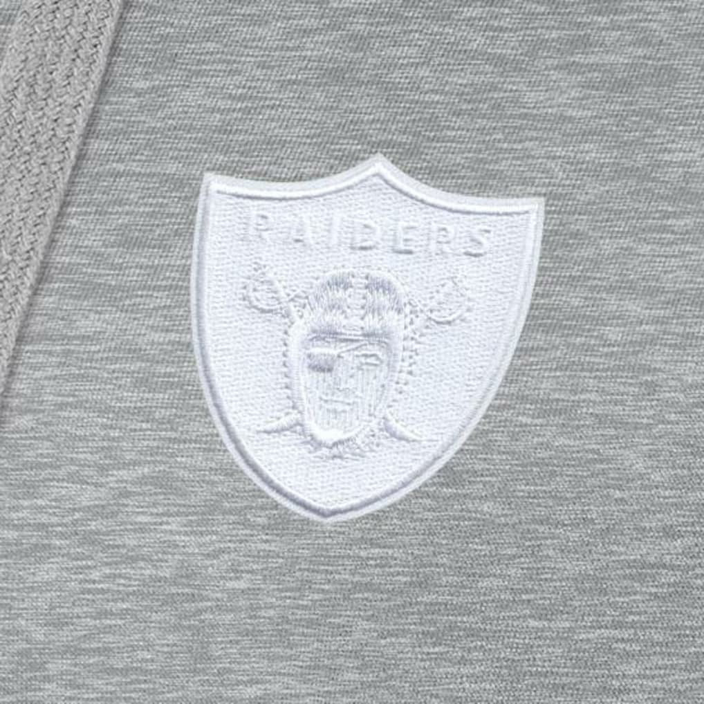 Las Vegas Raiders Antigua Women's Victory Pullover Hoodie - Heather Gray online