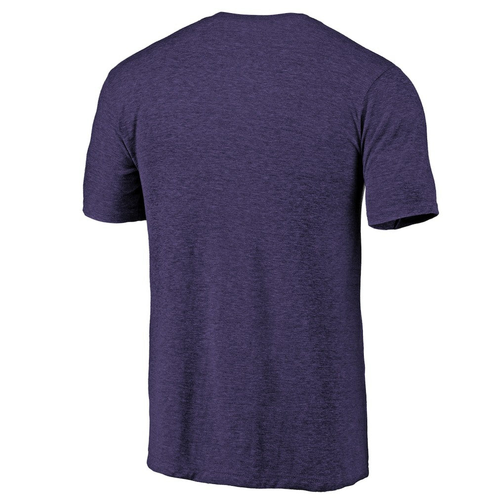 Charlotte Hornets Purple Half Classic Tri-Blend T-Shirt for sale