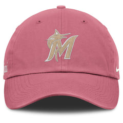 Miami Marlins Unisex Mother's Day Club Adjustable Hat Pink
