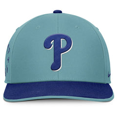 Philadelphia Phillies Father's Day Pro Performance Snapback Hat Turquoise