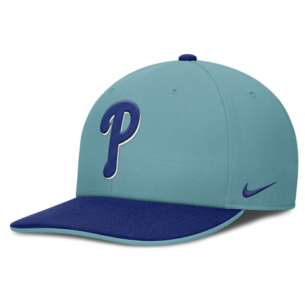 Philadelphia Phillies Father's Day Pro Performance Snapback Hat Turquoise